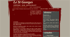 Desktop Screenshot of creperie-restaurant-le-st-georges.fr